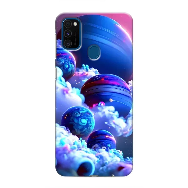 Чохол з малюнком «Сині планети» для Samsung Galaxy M31