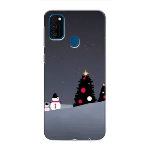 Чохли на Новий Рік Samsung Galaxy M31 (Сніговички)