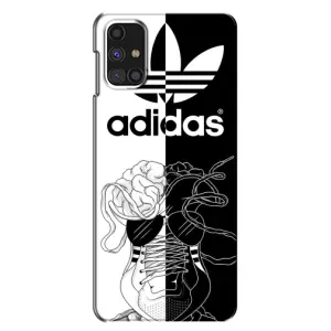 Чехол в стиле "Адидас" для Самсунг Галакси М31с (Adidas шнурки)