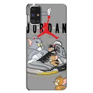 Силиконовый Чехол Nike Air Jordan на Самсунг Галакси М31с (Air Jordan)