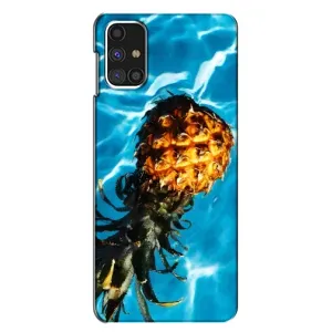 Чехол с изображением вкусной еды для Samsung Galaxy M31s (Ананас)