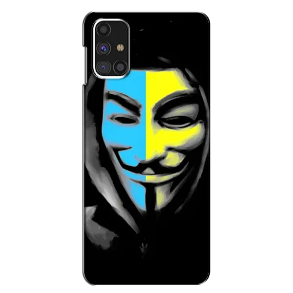 Чехол с рисунком «Анонимус патриот» для Samsung Galaxy M31s