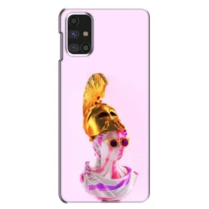 Чехол с Прикольным принтом на Samsung Galaxy M31s (АРТ Статуя)