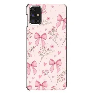 Чехол банты для Samsung Galaxy M31s (Банты с цветами)