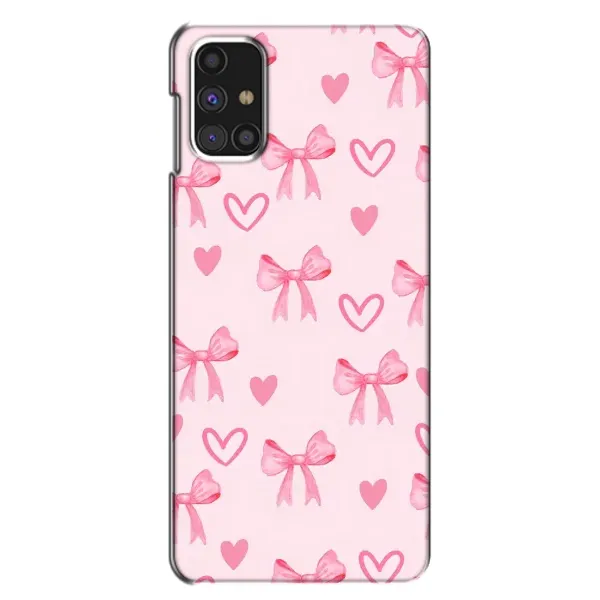 Чехол с рисунком «Бантики и сердечки» для Samsung Galaxy M31s Чехол с рисунком «Бантики и сердечки» для Samsung Galaxy M31s