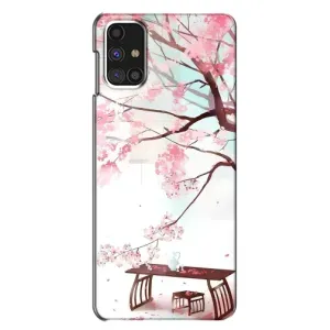 Чехол с принтом САКУРЫ на Samsung Galaxy M31s (Чайная церемония)