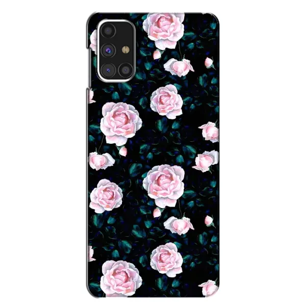 Чехол с рисунком «Чайные розы» для Samsung Galaxy M31s Чехол с рисунком «Чайные розы» для Samsung Galaxy M31s