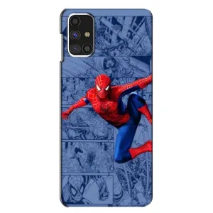 Силиконовый Чехол для Samsung Galaxy M31s (Человек Паук)