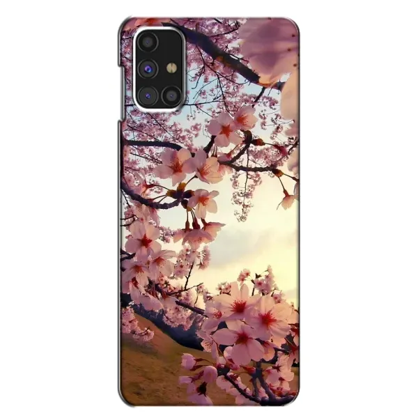 Чехол с рисунком «Цветущая сакура» для Samsung Galaxy M31s Чехол с рисунком «Цветущая сакура» для Samsung Galaxy M31s