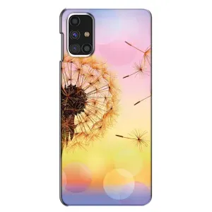 Силиконовый Чехол с одуванчиками на Samsung Galaxy M31s (Цветок-одуванчик)