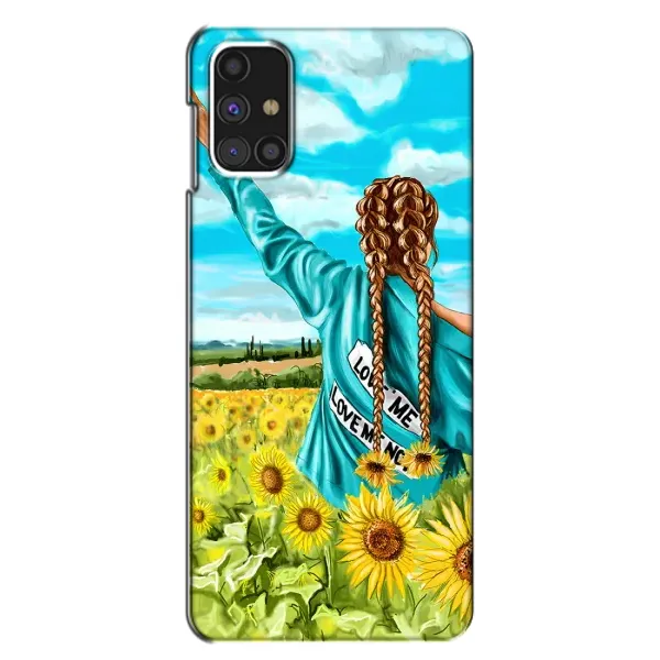 Чехол с рисунком «Девушка на поле» для Samsung Galaxy M31s Чехол с рисунком «Девушка на поле» для Samsung Galaxy M31s