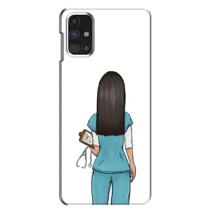 Силиконовый бампер (Работники) на Samsung Galaxy M31s (Доктор)