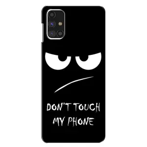 Чехол с прикольным текстом на Samsung Galaxy M31s (Dont)
