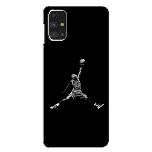 Силиконовый Чехол Nike Air Jordan на Самсунг Галакси М31с (Джордан)