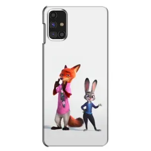 Силиконовый чехол с принтом Зоотрополіс для Samsung Galaxy M31s (Джуди и Ник)
