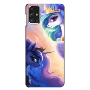 Чехол Unicorn на Samsung Galaxy M31s (Единорожки на тучках)