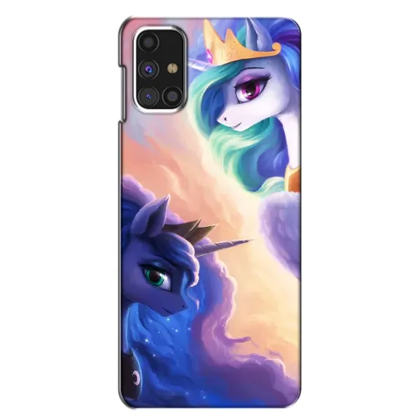 Чехол с рисунком «Единорожки на тучках» для Samsung Galaxy M31s Чехол с рисунком «Единорожки на тучках» для Samsung Galaxy M31s