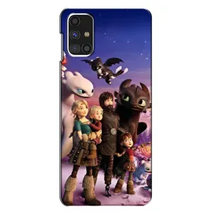 Чехол дракон Беззубик для Samsung Galaxy M31s (Герои дракона)