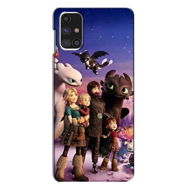 Чехол с рисунком «Герои дракона» для Samsung Galaxy M31s Чехол с рисунком «Герои дракона» для Samsung Galaxy M31s