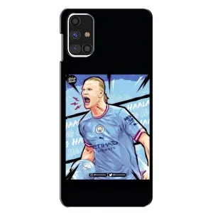 Чохли з принтом на Samsung Galaxy M31s Футболіст (гол Ерлінг Холанд)