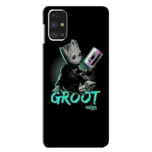 Чехол Супергерои Марвел на Самсунг Галакси М31с (Groot)
