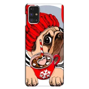 Бампер для Samsung Galaxy M31s з картинкою "Песики" (Сумний собака)
