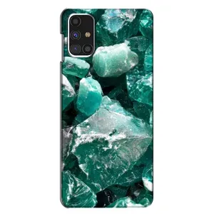 Чохол (Дорого-богато) на Samsung Galaxy M31s (Смарагд)