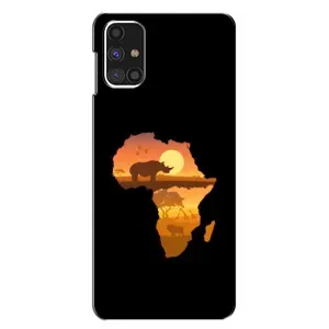 Летний Чехол на Samsung Galaxy M31s (Карта)