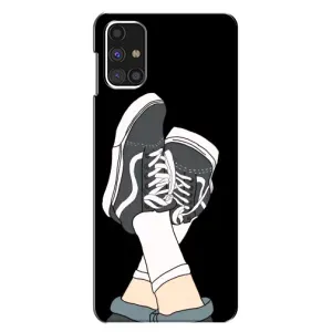 Чехол с Прикольным принтом на Samsung Galaxy M31s (Кеды)