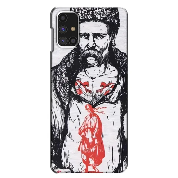 Чехол с рисунком «Кобзарь» для Samsung Galaxy M31s Чехол с рисунком «Кобзарь» для Samsung Galaxy M31s