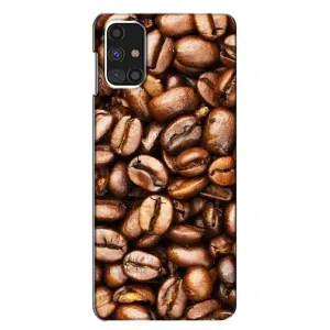 Чехол с изображением вкусной еды для Samsung Galaxy M31s (Кофе)