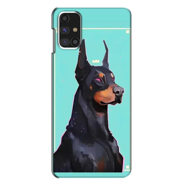 Чехол с рисунком «Король доберман» для Samsung Galaxy M31s Чехол с рисунком «Король доберман» для Samsung Galaxy M31s