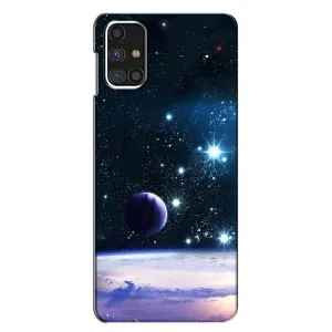 Чехол (ТПУ) с планетами на Samsung Galaxy M31s (Космический вид)