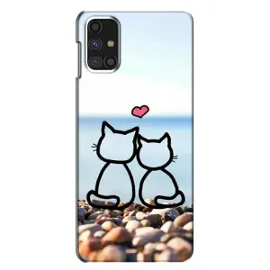 Силиконовые Чехлы Любимому человеку для Samsung Galaxy M31s (Котейки)