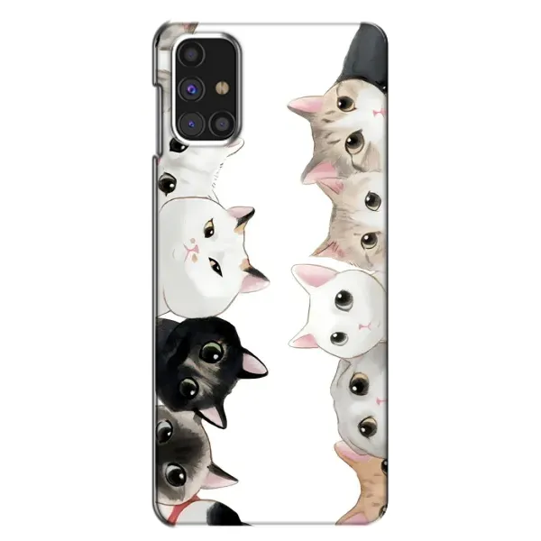 Чехол с рисунком «Коты» для Samsung Galaxy M31s