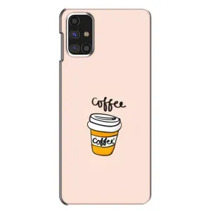 Чехол с изображением вкусной еды для Samsung Galaxy M31s (Кружка кофе)