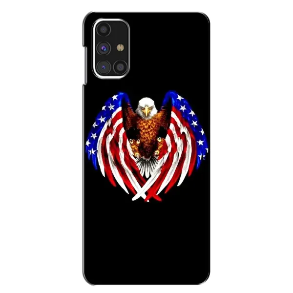 Чехол с рисунком «Крылья США» для Samsung Galaxy M31s Чехол с рисунком «Крылья США» для Samsung Galaxy M31s