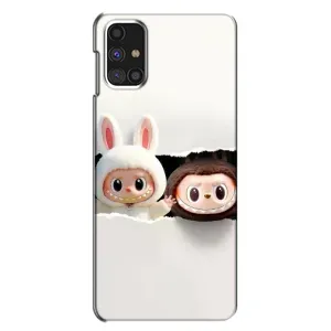 Чехол с принтом Лабубу для Samsung Galaxy M31s (Фигурки Labubu)