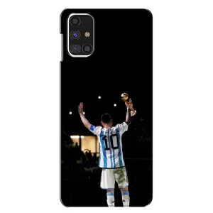 Чехлы Лео Месси Аргентина для Samsung Galaxy M31s (Лео Чемпион)