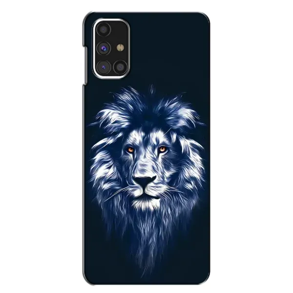 Чехол с рисунком «Лев - синий» для Samsung Galaxy M31s Чехол с рисунком «Лев - синий» для Samsung Galaxy M31s