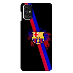 Чехол для Samsung Galaxy M31s (Барселона) (Лого Барсы)