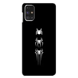 Чехол Супергерой Человека Паука на Samsung Galaxy M31s (Лого паука)
