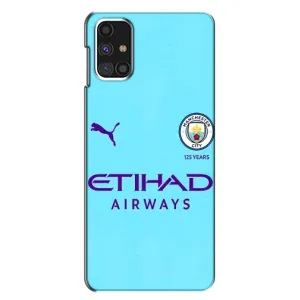 Силиконовые Чехлы принт Футбол на Samsung Galaxy M31s (Man City)