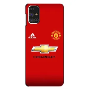 Силиконовые Чехлы принт Футбол на Samsung Galaxy M31s (Man United)