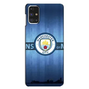 Силиконовые Чехлы принт Футбол на Samsung Galaxy M31s (ManCity)