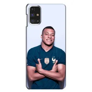 Чехол (TPU) с Футболистом на Samsung Galaxy M31s (Мбаппешичка)