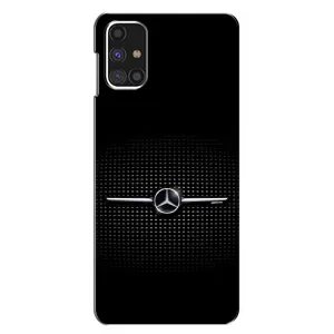 Силіконовий бампер з картинкою машини на Samsung Galaxy M31s (Mercedes)