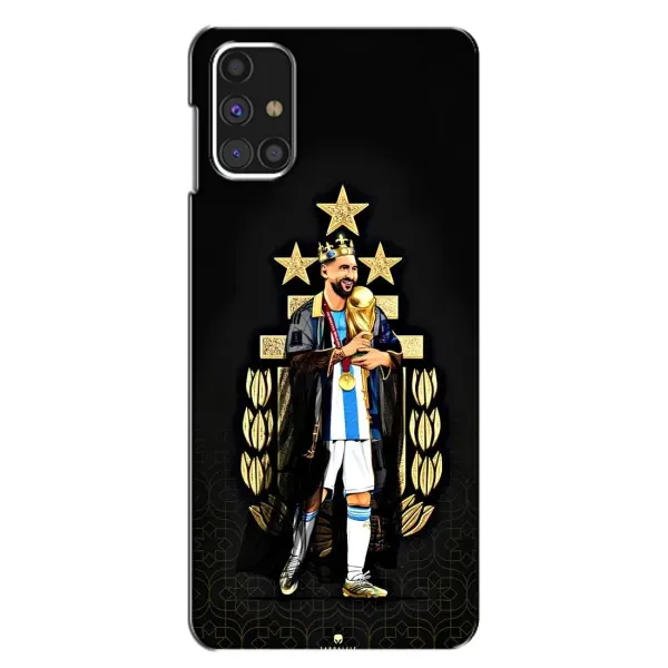 Чехол с рисунком «Месси король» для Samsung Galaxy M31s Чехол с рисунком «Месси король» для Samsung Galaxy M31s