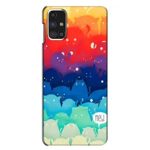 Силіконовий чохол з котиком для Samsung Galaxy M31s (Mew)