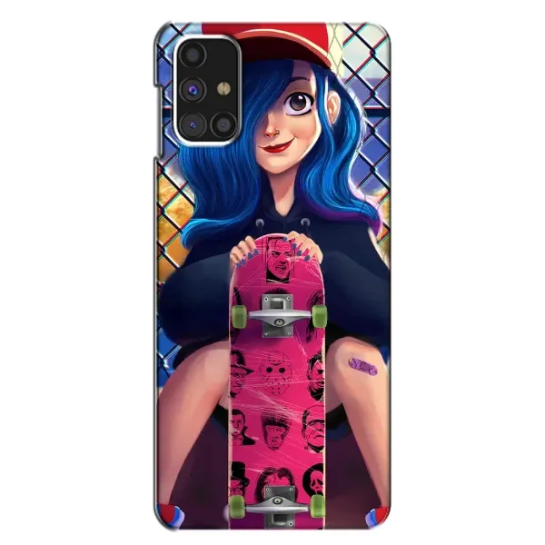 Чехол с рисунком «Модная девушка» для Samsung Galaxy M31s Чехол с рисунком «Модная девушка» для Samsung Galaxy M31s